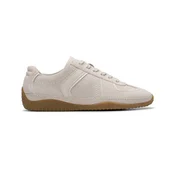 Clarks za ženske. 26183168 Meridor bele usnjene športne copate (39), Ravna stran, Čipke, Priložnostno