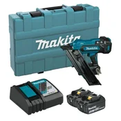 MAKITA DBN900RFK Akumulatorski žebljalnik 18V LXT (2 x 3,0Ah + DC18RC + kovček)