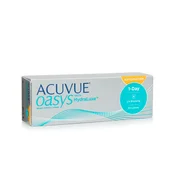 Johnson & Johnson Acuvue Oasys 1-Day with HydraLuxe for Astigmatism (30 leč) Dioptrija: -2.25, Ukrivljenost: 8.5, Premer: 14.3