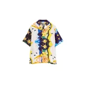 Desigual Srajca Cosmos nočno modra/limona/bela