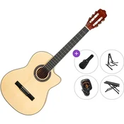 Pasadena PCC-10 Premium SET 4/4 Natural Klasicna gitara