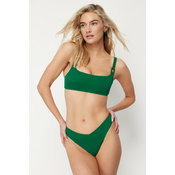 Trendyol Green V-Cut Brazilian Bikini Bottom