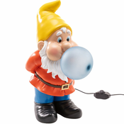 Namizna svetilka GUMMY SNOOPING 42 cm, večbarvna, smola, Seletti