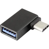 Renkforce Renkforce USB 3.0 adapter [1x moški konektor USB-C® - 1x USB 3.2 gen. 2 vtičnica A (USB 3.1)] z OTG funkcijo, (20429851)