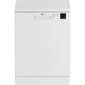 BEKO DVN05330W Mašina za pranje sudova, 13 Kompleta, 5 Programa, Bela