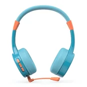 Hama Teens Guard II Slušalke z mikrofonom Brezžična Naglavni trak Klici/glasba USB Tip-C Bluetooth Modra, Oranžna Mobile