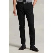 POLO RALPH LAUREN Chino hlače SLFHDNP-FLAT-PANT, črna