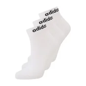 Kratke nogavice adidas Think Linear Ankle Socks 3 Pairs HT3451 Bela