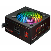Chieftec Napajalnik CTG-750C-RGB / Photon Series / 750W / 120mm ventilator / akt. PFC / modularno ožičenje / 80PLUS Bronze
