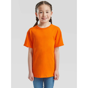 Orange Childrens T-shirt Original Fruit of the Loom