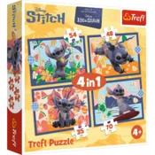 4-u-1 slagalica – Havajski odmor – Disney Stitch Trefl 34666