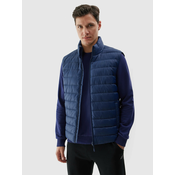 Mens 4F Recycled Down Vest - Navy Blue