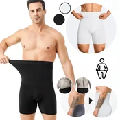 Moške spodnjice za oblikovanje postave - Shorty - Črna - L-XL