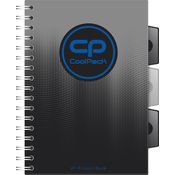 Bilježnica sa spiralom Cool Pack - A5, Gradient Grey
