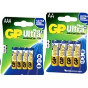 GP baterija ULTRA LR03/AAA, 1.5V, 1/4