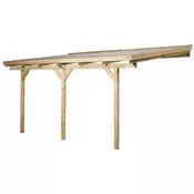WEKA Lesena vrtna pergola 671 (5,1x3 m)