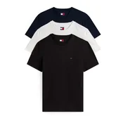 Tommy Jeans Majica marine/črna/bela