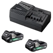 Hikoki set baterija 2X2.0Ah i punjac 18V UC18YFSL-WFZ