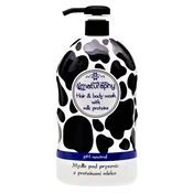 Gel za prhanje in šampon 2v1 z mlečnimi beljakovinami Naturaphy 1000ml 30075