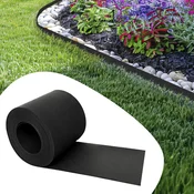 TapeBORDER plastični robnik za trato, dolžina 10 m, višina 14 cm, črn
