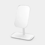Brabantia ReNew ogledalo s posodico za odlaganje temno bela