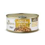 Varčno pakiranje Applaws Taste Toppers v bujonu 12 x 156 g - Piščanec in zelenjava