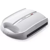 Brock SSM 3008 WH, 1400 W, 8 kriški (XXL), izolirani, bijeli, toster za sendviče