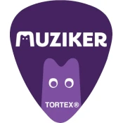 Muziker 0.88 Tortex Standard Purple Medium-Heavy 0.88