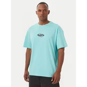 Quiksilver Majica Global Heat EQYZT08021 Turkizna Regular Fit