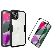 Črn Shield 360° ovitek (iPhone 14 Plus)