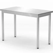 Hendi Kuhinjska delovna miza iz jekla z osrednjo površino Budget Line 1000 x 600 x 850 mm - 817070