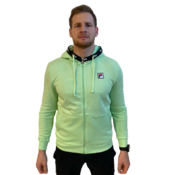 Muška sportski pulover Fila Sweatjacket Benny M - green ash