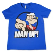 Filmska majica otroška - Man Up - HYBRIS - KF-12-POP004-H53-16-BL