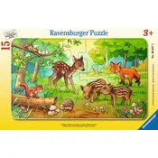 Ravensburger Slagalica Životinje u prirodi, 15 delova