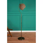 Aberto Design Podna lampa Povimento , 165 cm, 30x30 cm, E27, Bronza