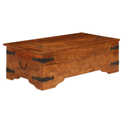 Stolic za kavu 110x55x35 cm bagremovo drvo s premazom boje meda