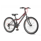 EPLORER Dečiji bicikl MTB MAG246 24/13 Magnito crno crveno sivi