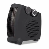 Volteno 1000W 2000W stoječi/ležeči grelnik z ventilatorjem črne barve
