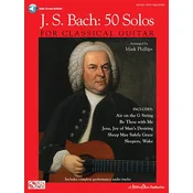 Cherry Lane Music Company J.S. Bach - 50 Solos for Classical Guitar Note