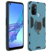 AVIZAR Ovitek Oppo A53/A53s, odporen proti udarcem, z držalom za prstane, zbirka prstanov - modra, (20626314)
