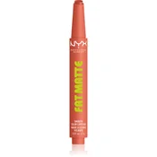 NYX Professional Makeup Fat Matte balzam za usne s matirajucim ucinkom Cashmere Cutie 2 g