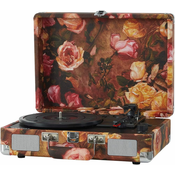 Crosley Crusier Deluxe BT gramofon, cvjetni uzorak
