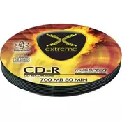 Extreme cd-r2038 slim case box 10 kom