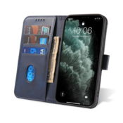 Onasi Wallet denarnica usnjena preklopna torbica Samsung Galaxy A35 - modra