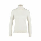 Barbour Pendle Roll-Neck Sweatshirt — Cream - L