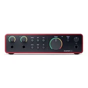 Focusrite Scarlett 2i2 4th Gen USB avdio vmesnik - zvočna kartica (Samo odprto)