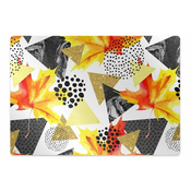 Decormat Podloga za pisarniški stol Geometric triangles 140x100 cm 2 cm