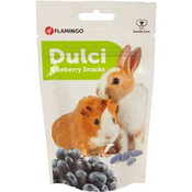 Priboljšek za glodavce Flamingo Dulci borovnica 50g
