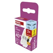 LED žarnica Classic JC/G9/4,2 W (40 W)/470 lm/Hladna bela/2 pcs