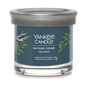 Yankee Candle Yankee Candle vonná svíčka Tumbler ve skle malá Signature Bayside Cedar 122g